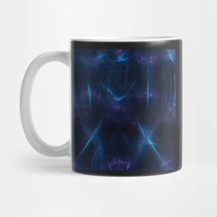 Neon Trippy EDM Festival Rave Pattern Mug